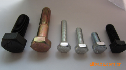 【供應高強度螺絲、外六角螺栓、8.8外六角螺栓】價格,廠家,圖片,螺栓/螺柱,廣州優興特五金-