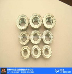 來賓法蘭螺母 六角法蘭螺母 致卓緊固件 推薦商家